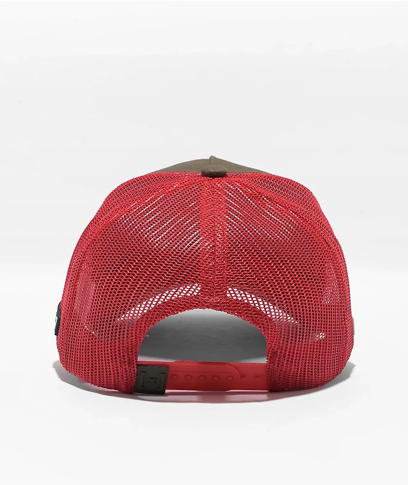 CAPSLAB x Street Fighter Ryu Red Trucker Hat
