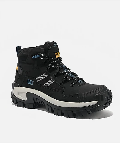 CAT Footwear Invader Mid Vent Composite Toe Black Work Boots