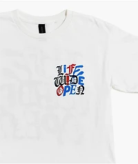CBoysTV Kids Scrambled White T-Shirt