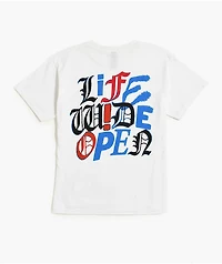 CBoysTV Kids Scrambled White T-Shirt
