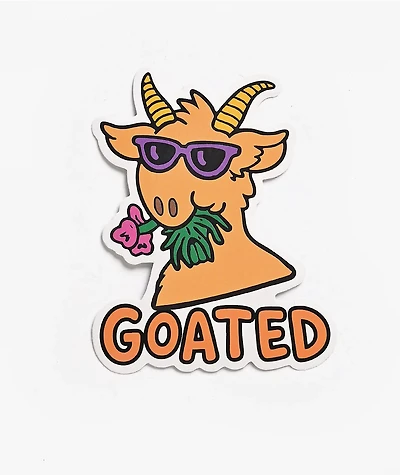COLORYOURWORLD Goated Sticker