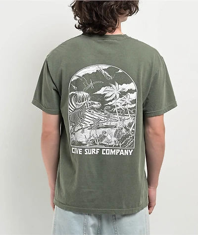 COVE Surf Dino Moss T-Shirt