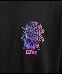 COVE Surf Skull Planter Black T-Shirt
