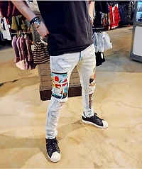 CPTL Heavens Heist Light Blue Denim Jeans