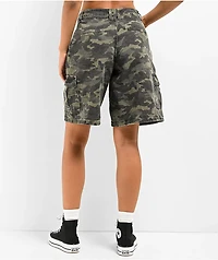 Cali 1850 Angel Kiss Slouchy Camo Cargo Shorts