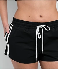 Cali 1850 Black Track Shorts