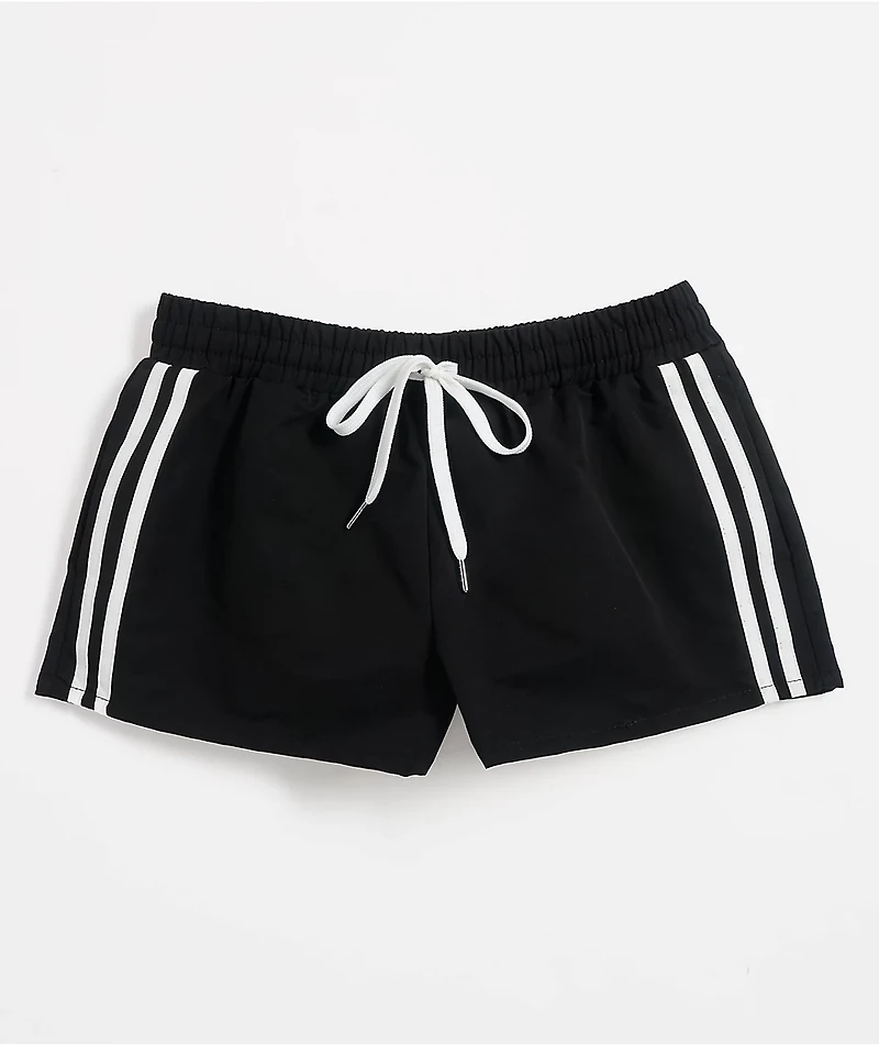 Cali 1850 Black Track Shorts