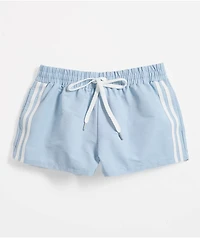Cali 1850 Light Blue Track Shorts