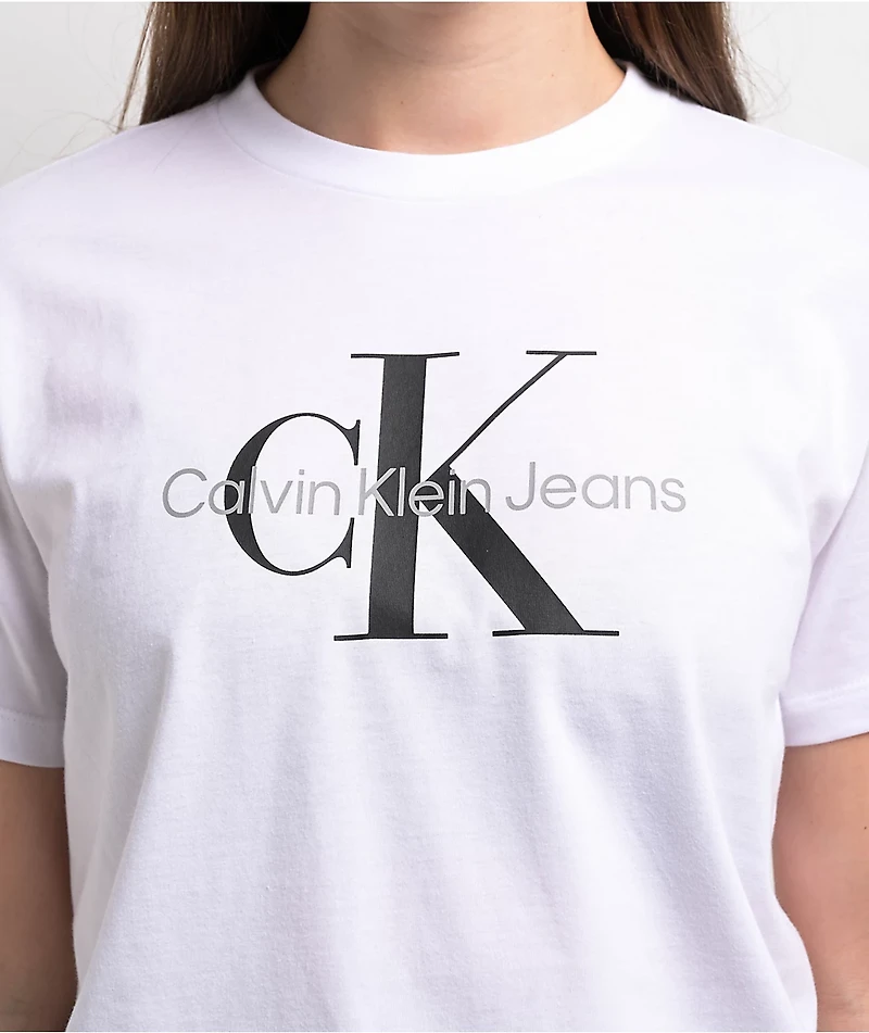 Calvin Klein Classic Logo White T-Shirt