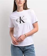 Calvin Klein Classic Logo White T-Shirt