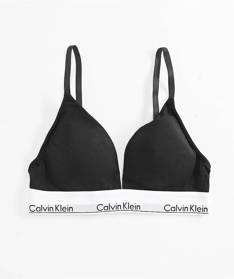 Calvin Klein Core Black Triangle Bra