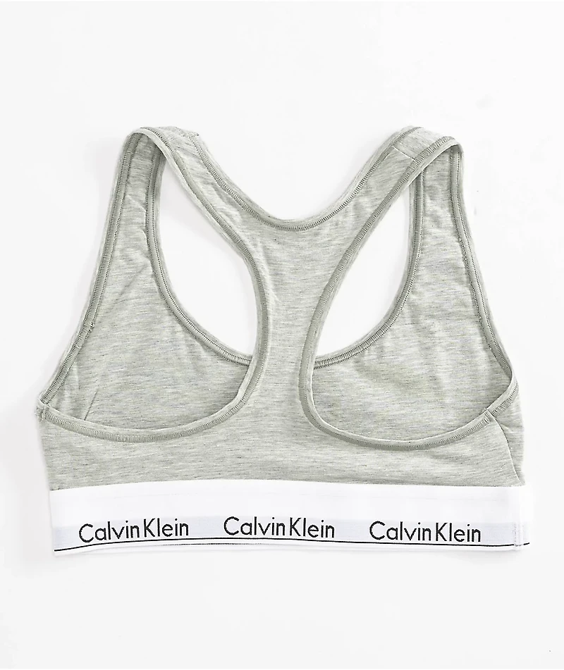 Calvin Klein Core Grey Sports Bra