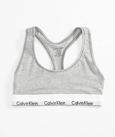 Calvin Klein Core Grey Sports Bra