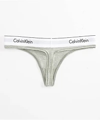 Calvin Klein Core Grey Thong Underwear