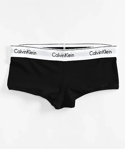 Calvin Klein Modern Cotton Black Boyshort Underwear