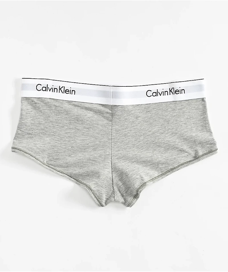 Calvin Klein Modern Cotton Grey Boyshort Underwear
