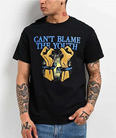 Can't Blame The Youth Break Black T-Shirt