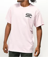 Can't Blame The Youth Cuff Yang Pink T-Shirt