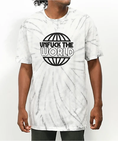 Can't Blame The Youth Global White Tie Dye T-Shirt