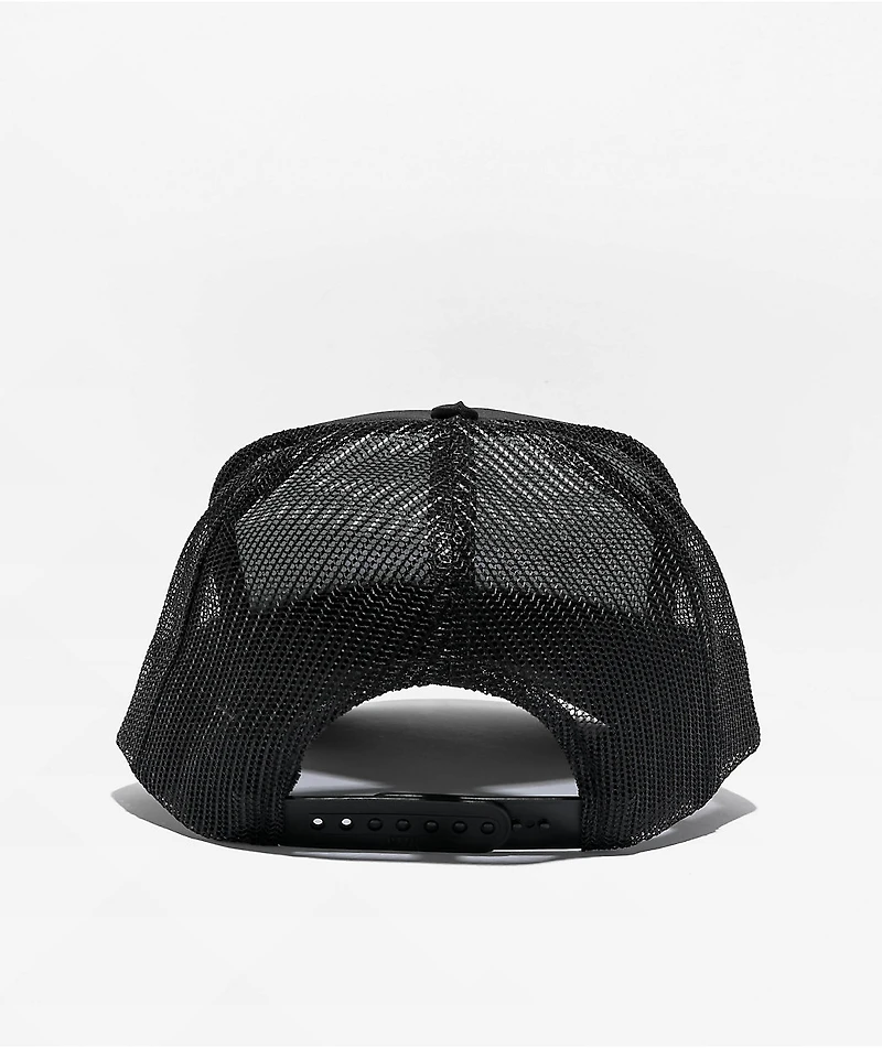 Can't Blame The Youth Unfuck The World Embroidery Black Trucker Hat