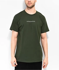 Can't Blame The Youth Unfuck World Forest Green T-Shirt