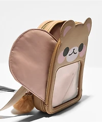 Candy Corpse Bear Ita Brown Crossbody Bag