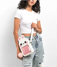 Candy Corpse Bunny Ita White Crossbody Bag