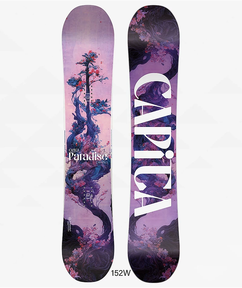 Capita Womens Paradise Wide Snowboard 2025