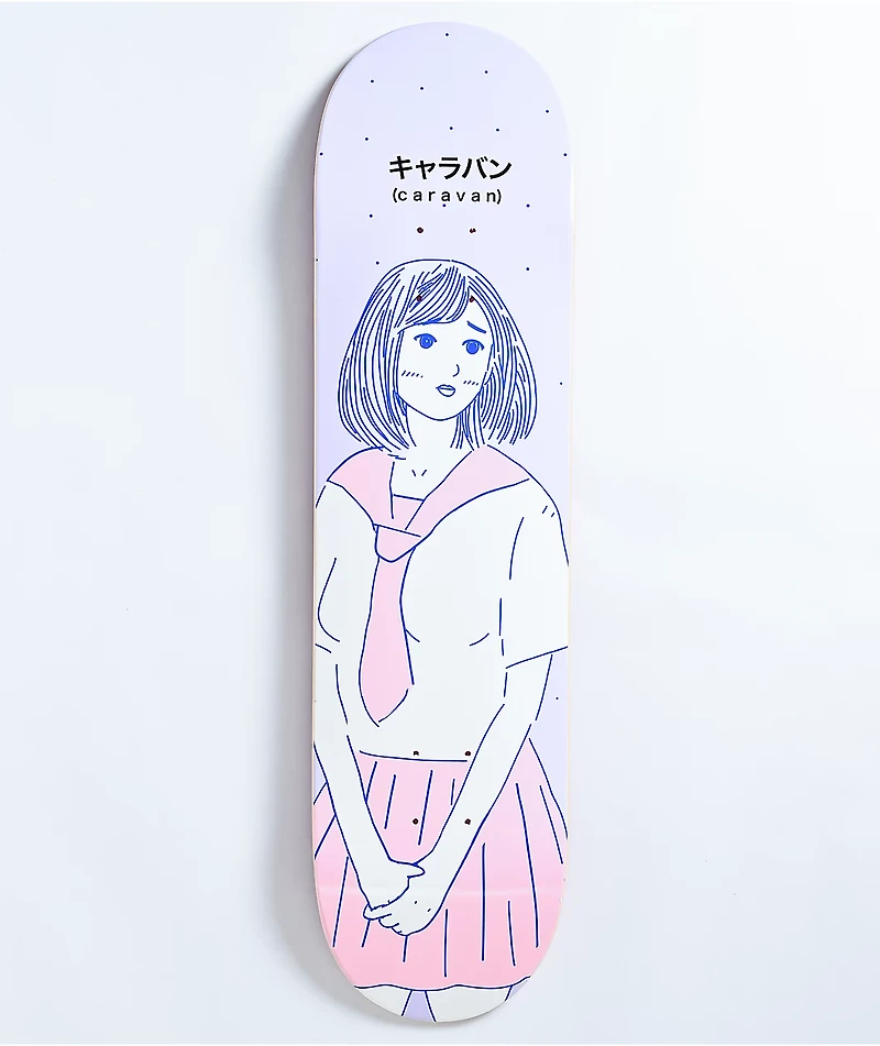 Caravan Fan Girl 8.0" Skateboard Deck