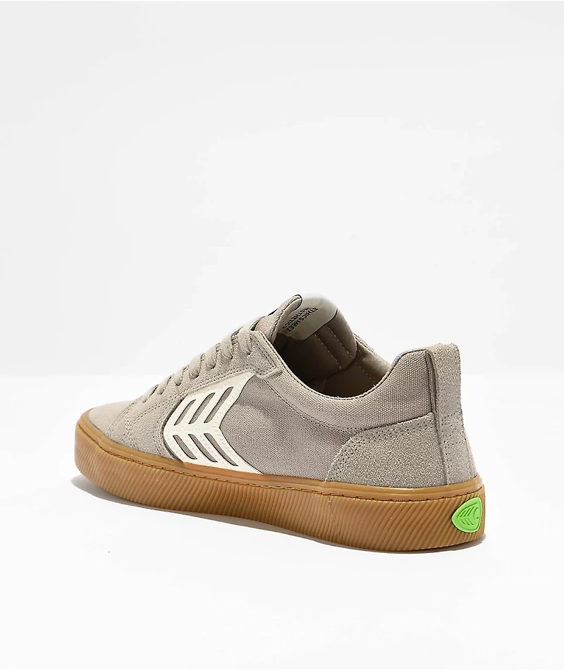 Cariuma Catiba Pro Grey & Gum Skate Shoes