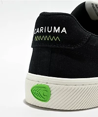 Cariuma Naioca Black Canvas Skate Shoes
