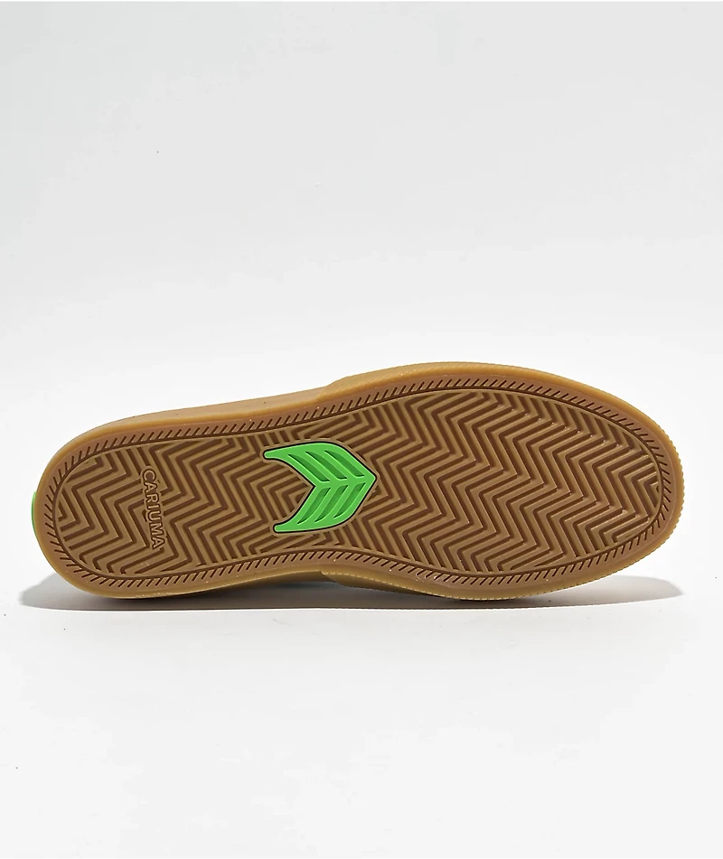 Cariuma Naioca White & Gum Skate Shoes