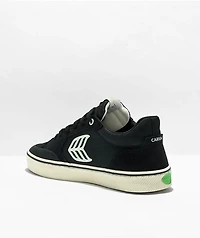 Cariuma Vallely Black Ivory Corduroy Skate Shoes