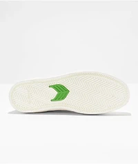 Cariuma Vallely Pro White & Tan Skate Shoes
