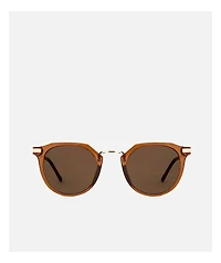 Carve Frankie Gloss Crystal Gold & Tobacco Brown Sunglasses