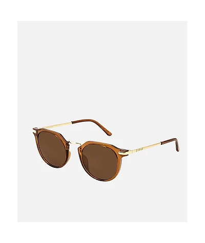 Carve Frankie Gloss Crystal Gold & Tobacco Brown Sunglasses