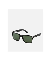 Carve Rivals Matte Black & Green Polarized Sunglasses
