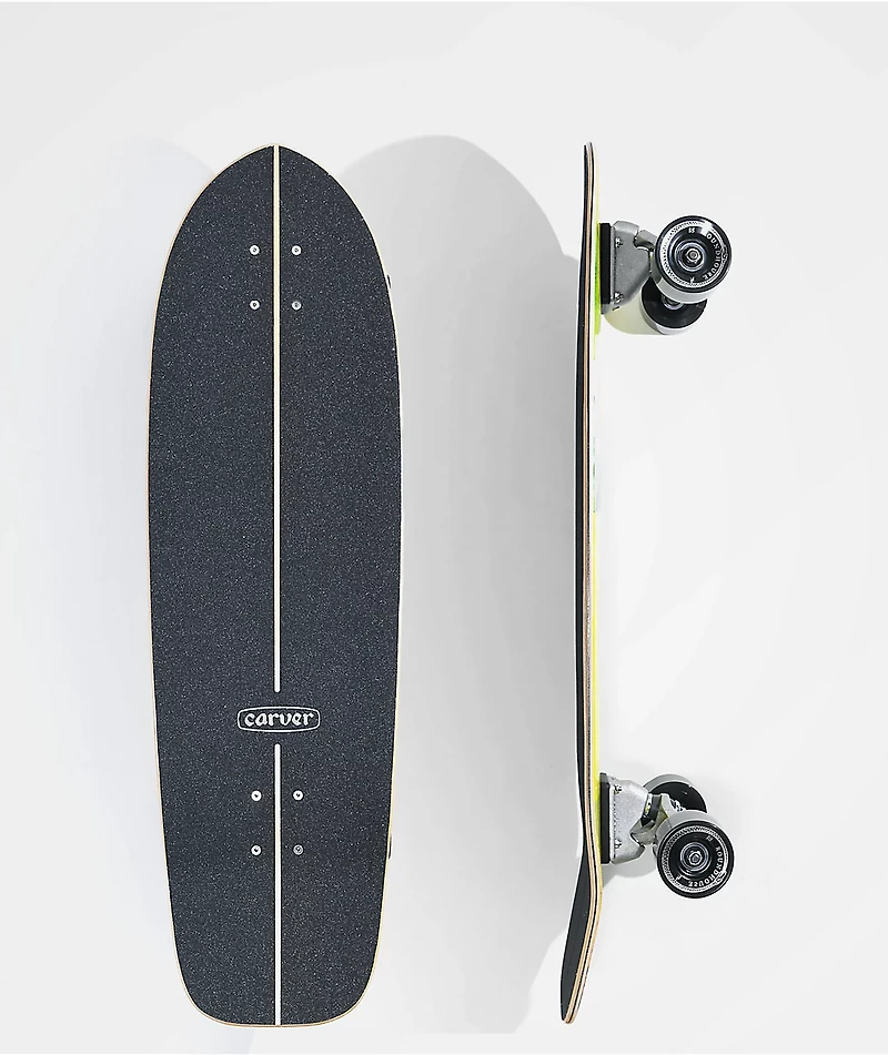 Carver Green Room 33.75" Cruiser Skateboard Complete