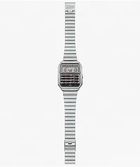 Casio  x Back To The Future CA500WEBF-1A Vintage Silver Digital Calculator Watch