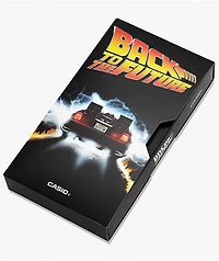 Casio  x Back To The Future CA500WEBF-1A Vintage Silver Digital Calculator Watch