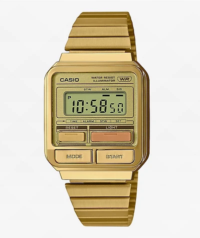 Casio A120WEG-9AVT Vintage Gold Digital Watch