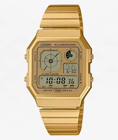Casio A130WEG-9AVT Vintage Gold Digital Watch