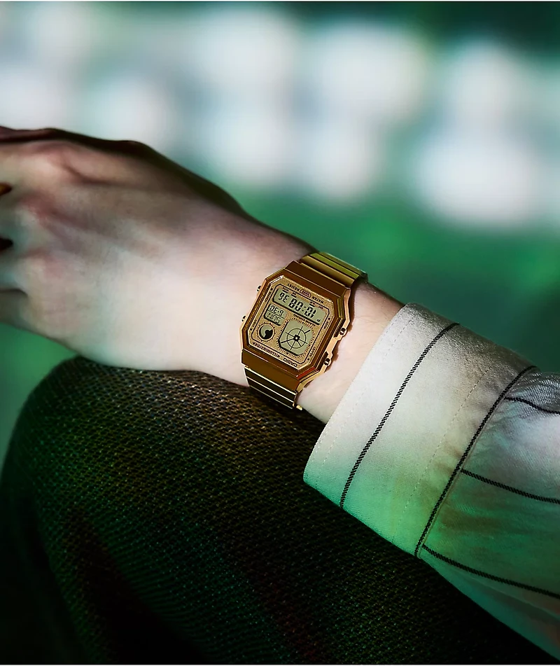 Casio A140WE-9A Gold Digital Watch