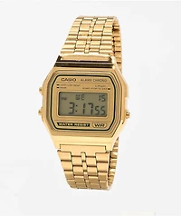 Casio A158WEGB-9AVT Vintage Gold & Green Digital Watch