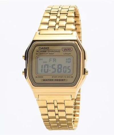Casio A158WETG-9AVT Vintage Gold Digital Watch