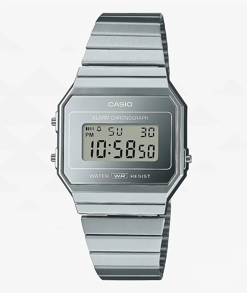 Casio A700WEV-7AVT Silver Digital Watch