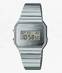 Casio A700WEV-7AVT Silver Digital Watch