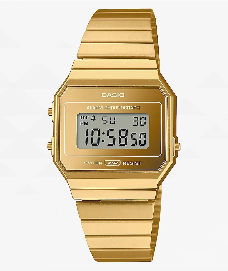 Casio A700WEVG-9AVT Gold Digital Watch