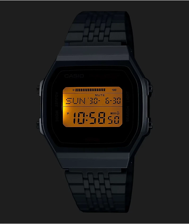 Casio ABL100WE-1AVT Vintage Silver Digital Watch