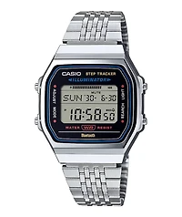 Casio ABL100WE-1AVT Vintage Silver Digital Watch